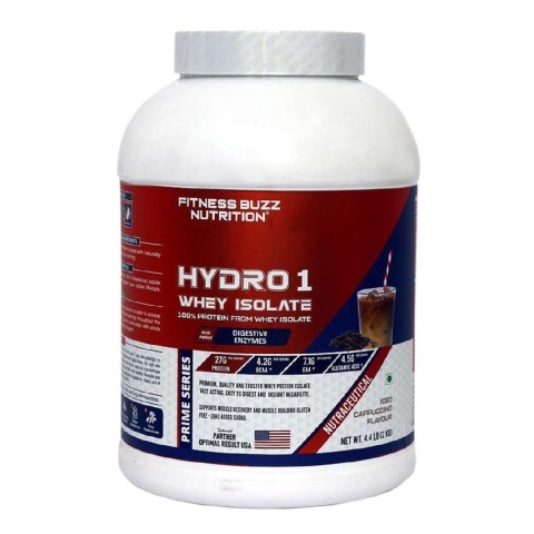 1 - FB Nutrition Prime Series Hydro 1 Whey Isolate,  4.4 lb  Iced Cappucinno 