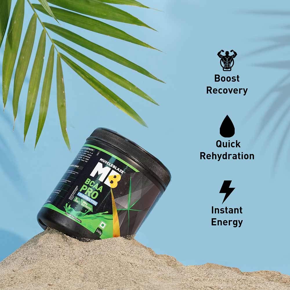 2 - MuscleBlaze BCAA Pro OP,  0.53 lb  30 Servings  Tropical Fest 