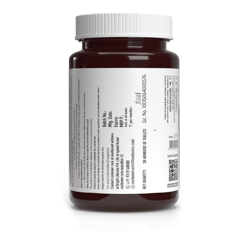 truebasics glutathione TrueBasics Glutathione Tablets with Nutorxsun and Biotin