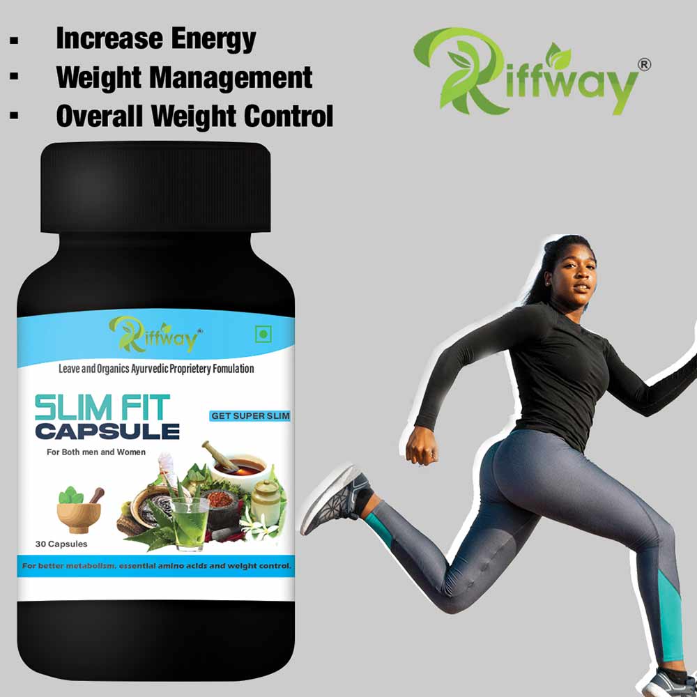 3 - Riffway Slim Fit,  30 capsules  Unflavoured (Pack of 2) 