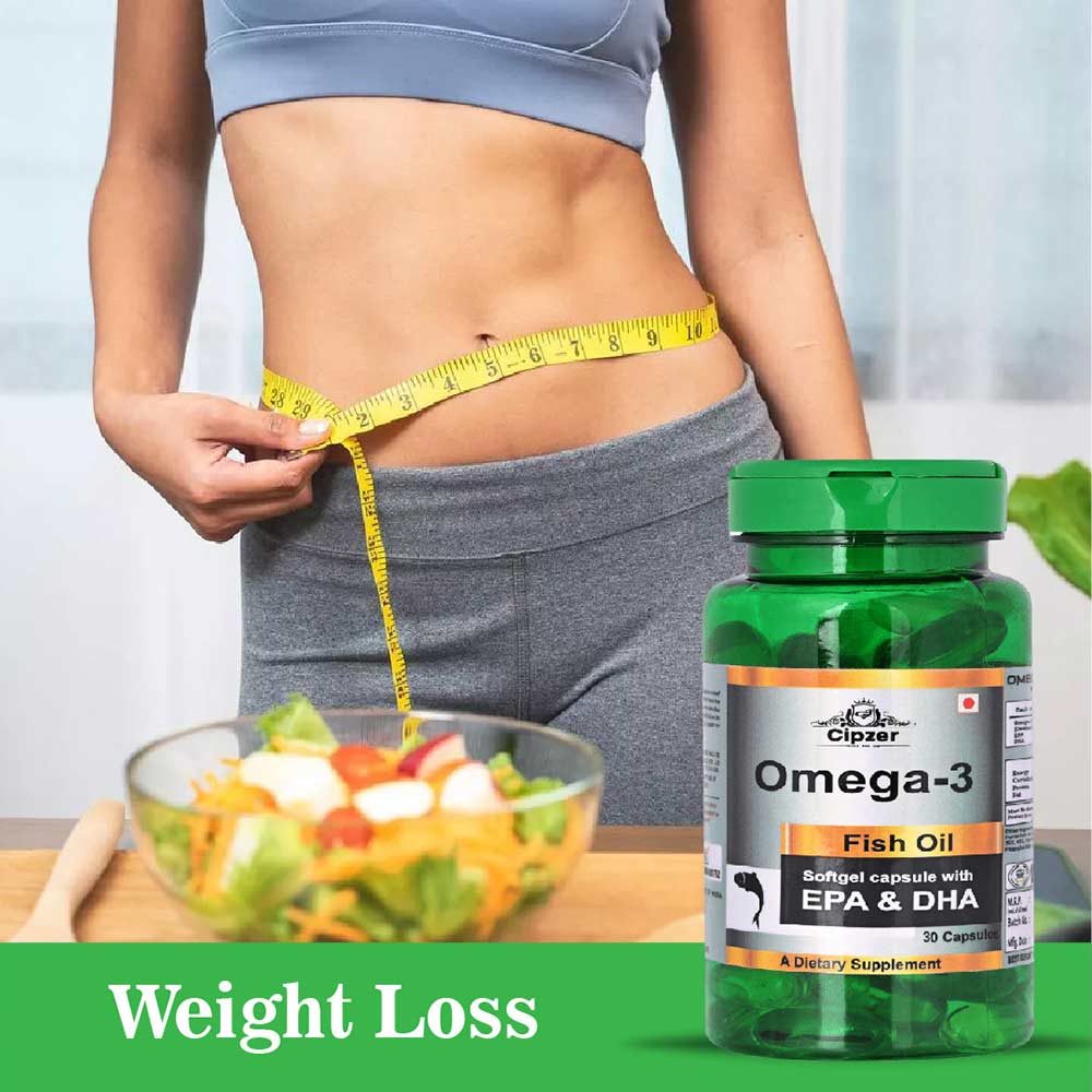 3 - Cipzer Omega-3 Fish Oil,  30 softgels 