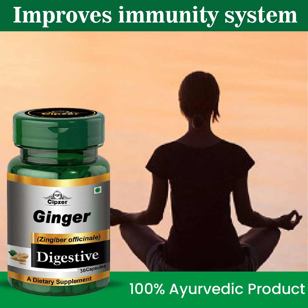 3 - Cipzer Ginger,  30 capsules 