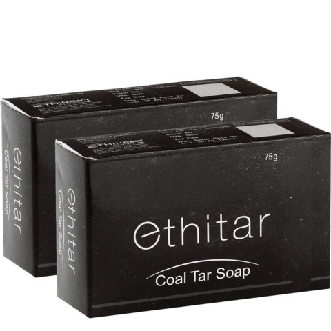 1 - Ethitar Soap,  75 g  Coal Tar (Pack of 2) 