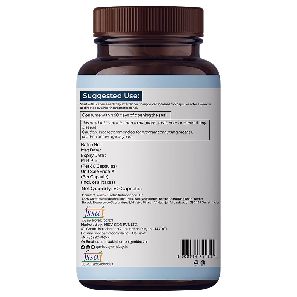 2 - Miduty Sleep Well,  60 capsules 