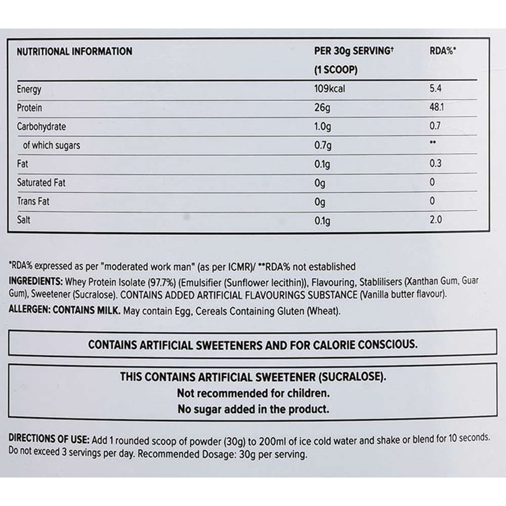 6 - PhD Whey Isolate,  4.43 lb  Vanilla Creme