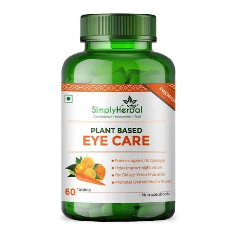 1 - Simply Herbal Plant Based Eye Care,  60 tablet(s) 