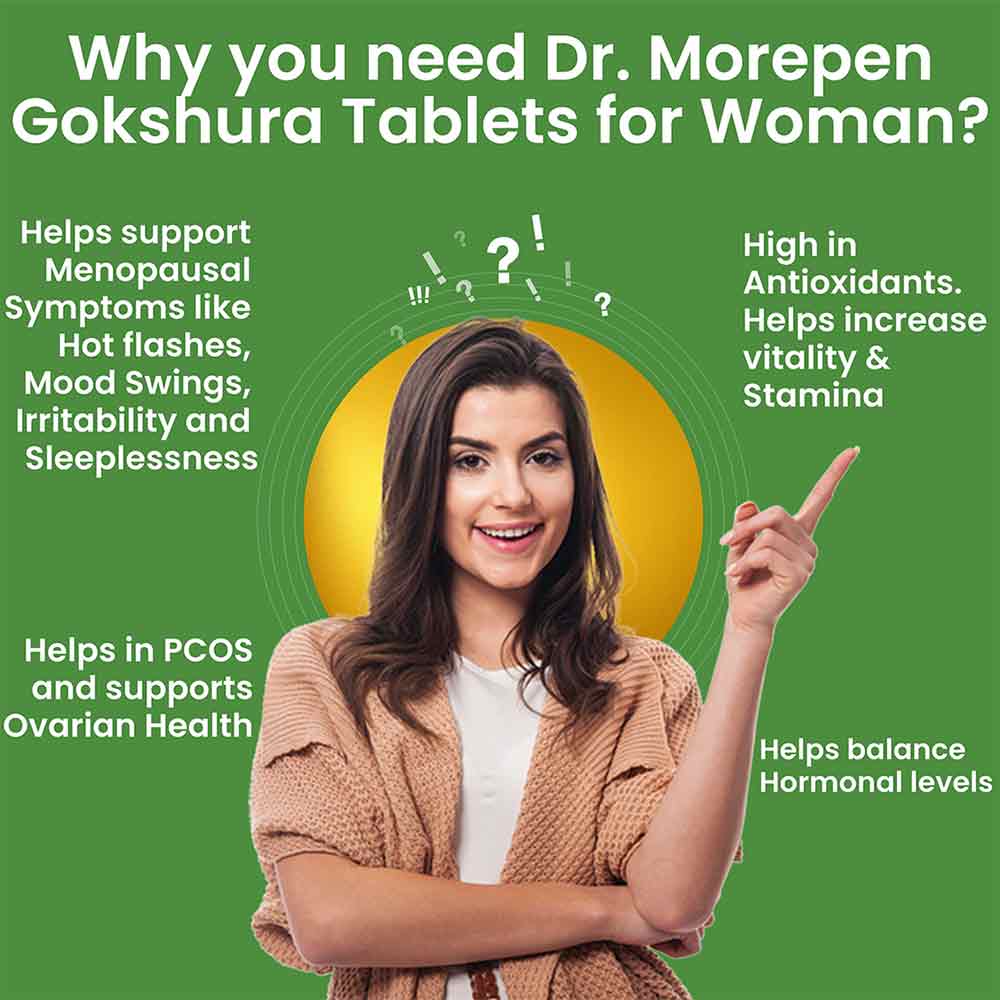 5 - Dr. Morepen Gokshura (Pack of 2),  60 tablet(s) 