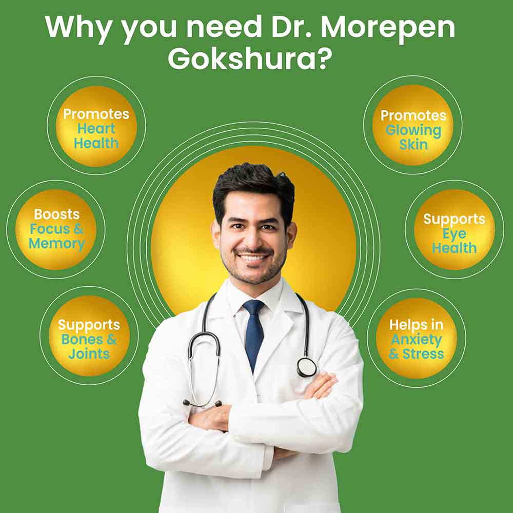 2 - Dr. Morepen Gokshura (Pack of 2),  60 tablet(s) 