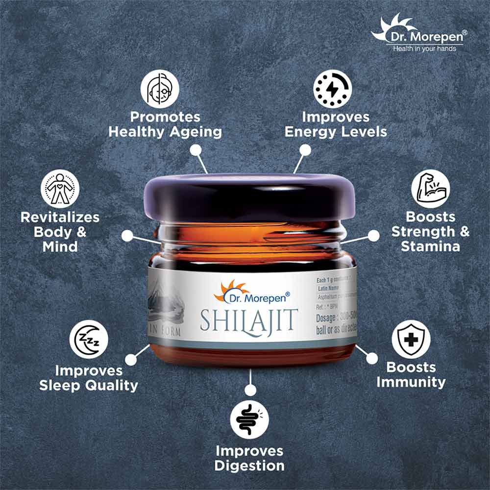 3 - Dr. Morepen Shilajit Resin (Pack of 2),  15 g 