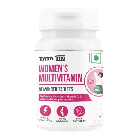 1 - Tata 1mg Women's Multivitamin,  30 tablet(s)  Unflavoured 