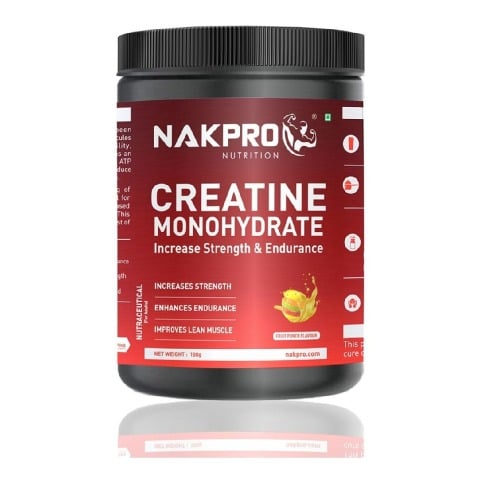 1 - Nakpro Creatine Monohydrate,  Fruit Punch (Jar)  0.22 lb 