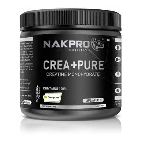 1 - Nakpro Crea+Pure Creatine Monohydrate,  Unflavoured  0.55 lb 
