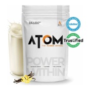 AS-IT-IS Nutrition ATOM Whey Protein with Enzymes- 4.4 lb French Vanilla