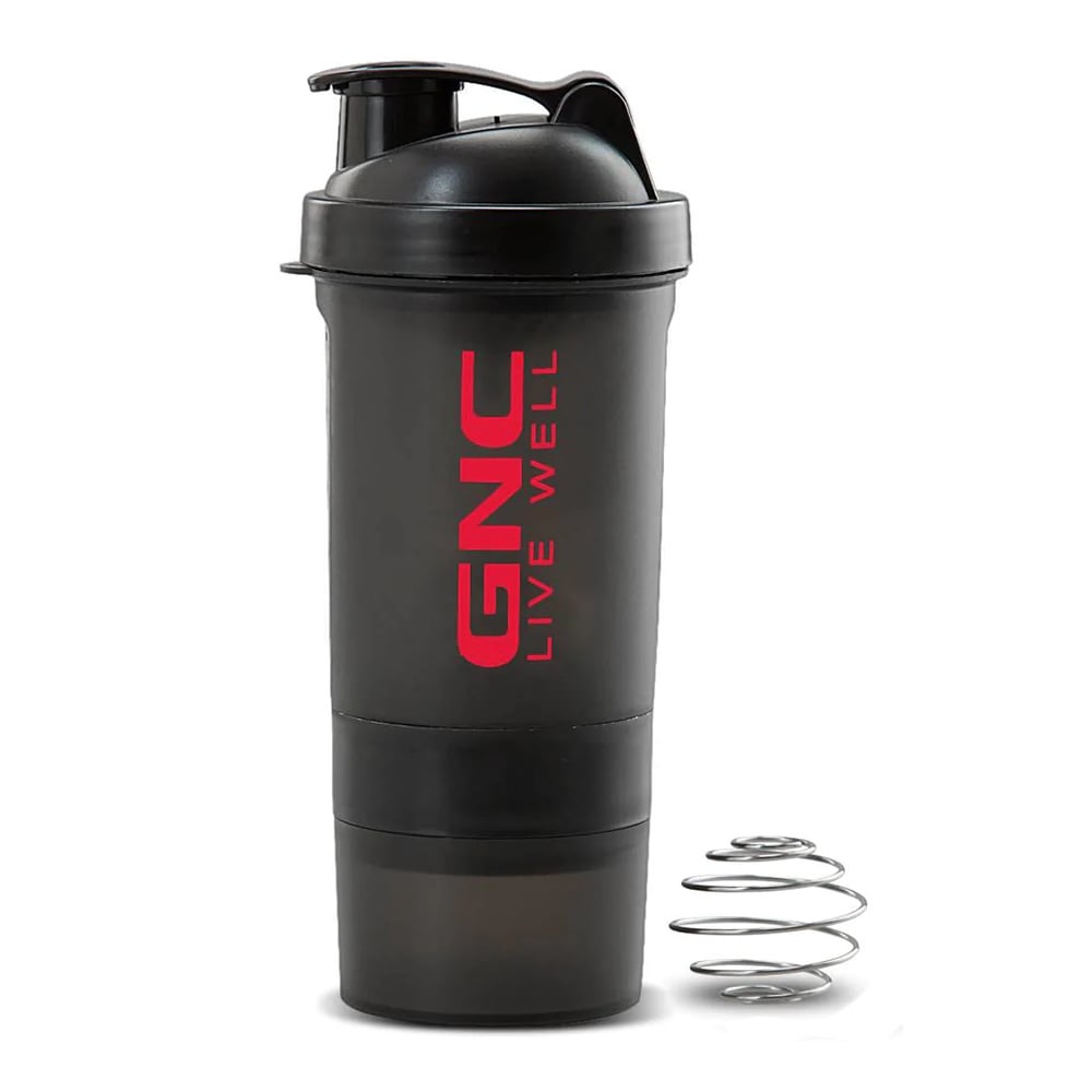 4 - GNC Pro Performance 100% Whey Protein, Gym Bag & Black Plastic Shaker Combo,  2 lb  Chocolate Supreme 
