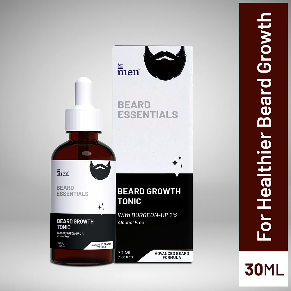 2 - ForMen Beard Growth Tonic,  30 ml  for All Skin Types 