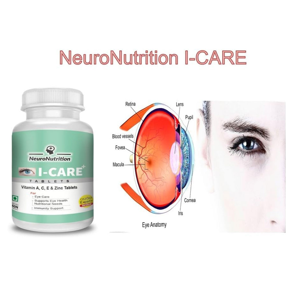 3 - NeuroNutrition I-Care (Pack of 3),  60 tablet(s) 