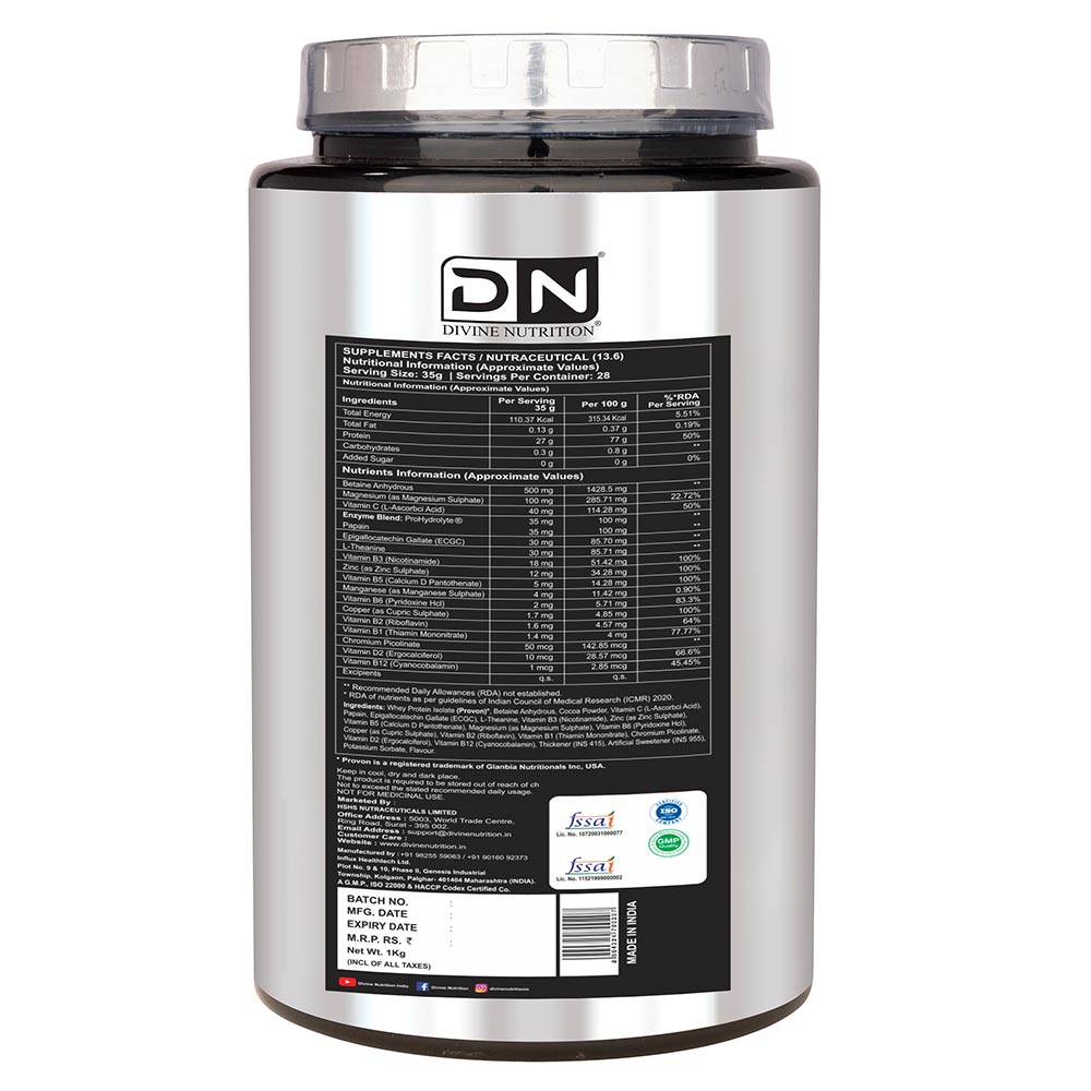 2 - Divine Nutrition Icon Isolate,  2.2 lb  Triple Chocolate 