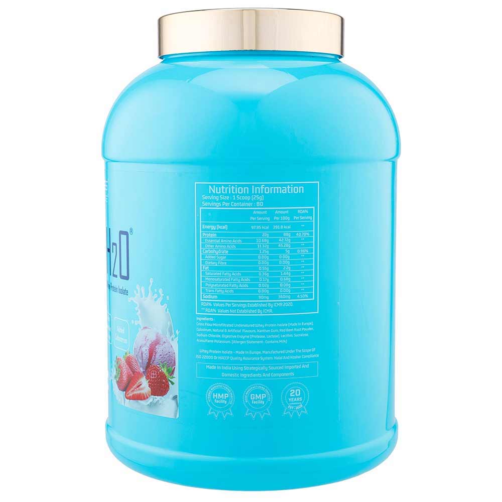 6 - MYFITNESS By Paradise iWHEY- H2O Powder,  4.4 lb  Strawberry Creme 