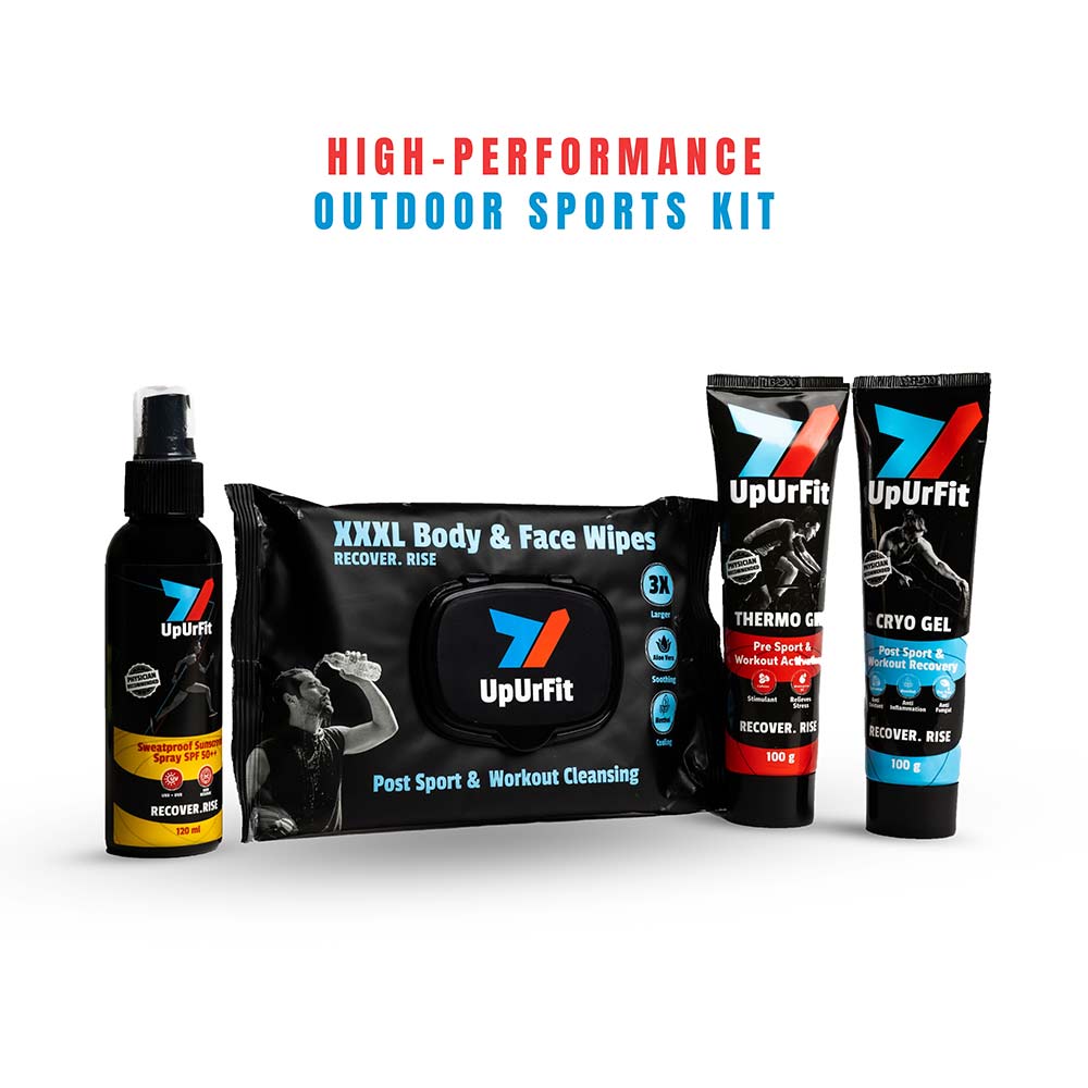 1 - UpUrFit High Performance Outdoor Sports Kit,  4 Piece(s)/Pack 