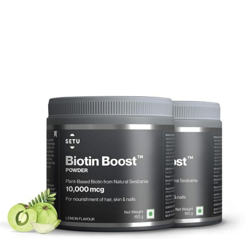 1 - Setu Biotin Boost, 150 g Lemon (Pack of 2)