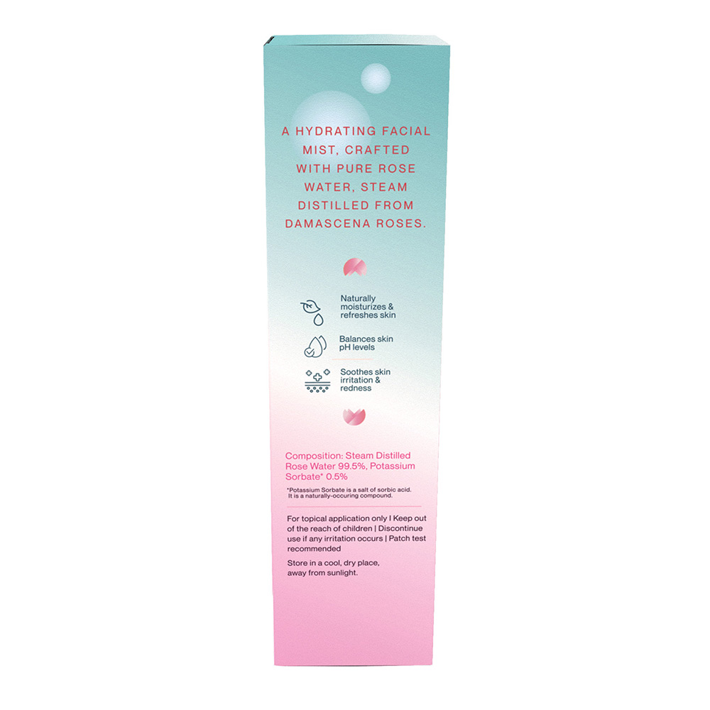 9 - Setu Organic Rose Water,  100 ml  Steam Distilled (Pack of 3) 
