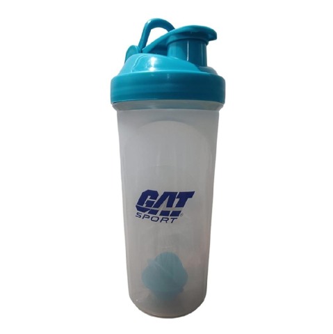 GAT Shaker Bottle (Freebie),  Transparent Blue  600 ml 