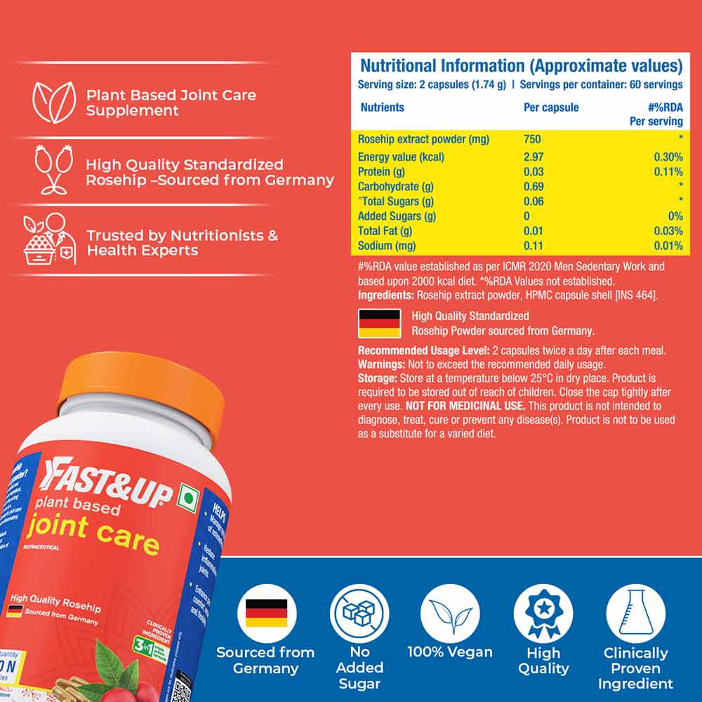 5 - Fast & Up Joint Care,  120 capsules 