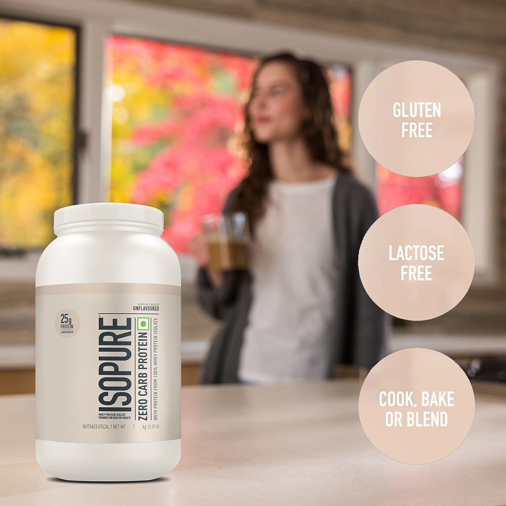 9 - Isopure Zero Carb Protein,  2.2 lb  Unflavoured 