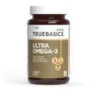 TrueBasics Ultra Omega-3 Fatty Acids (EPA 525mg & DHA 375mg), 90 capsules