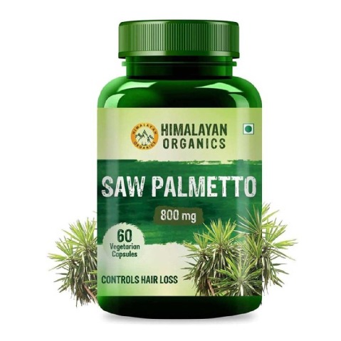 1 - Himalayan Organics Saw Palmetto 800mg, 60 capsules