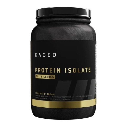 1 - Kaged Muscle Elite Series Protein Isolate,  1.82 lb  Cookies & Cream 
