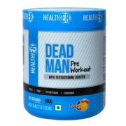 HealthER Dead Man Pre Workout with Testosterone Booster- 0.39 lb Mango