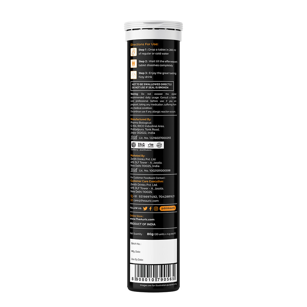 7 - Auric Lung Detox Yummy Orange,  60 tablet(s) 