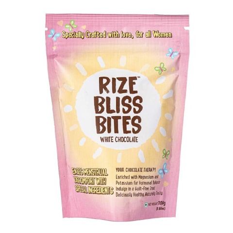 1 - Rize Bliss Bites,  White Chocolate  100 g 