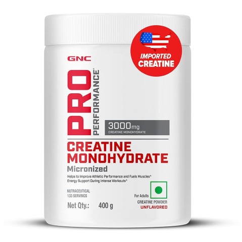 GNC Pro Performance Creatine Monohydrate,  Unflavoured  0.88 lb 