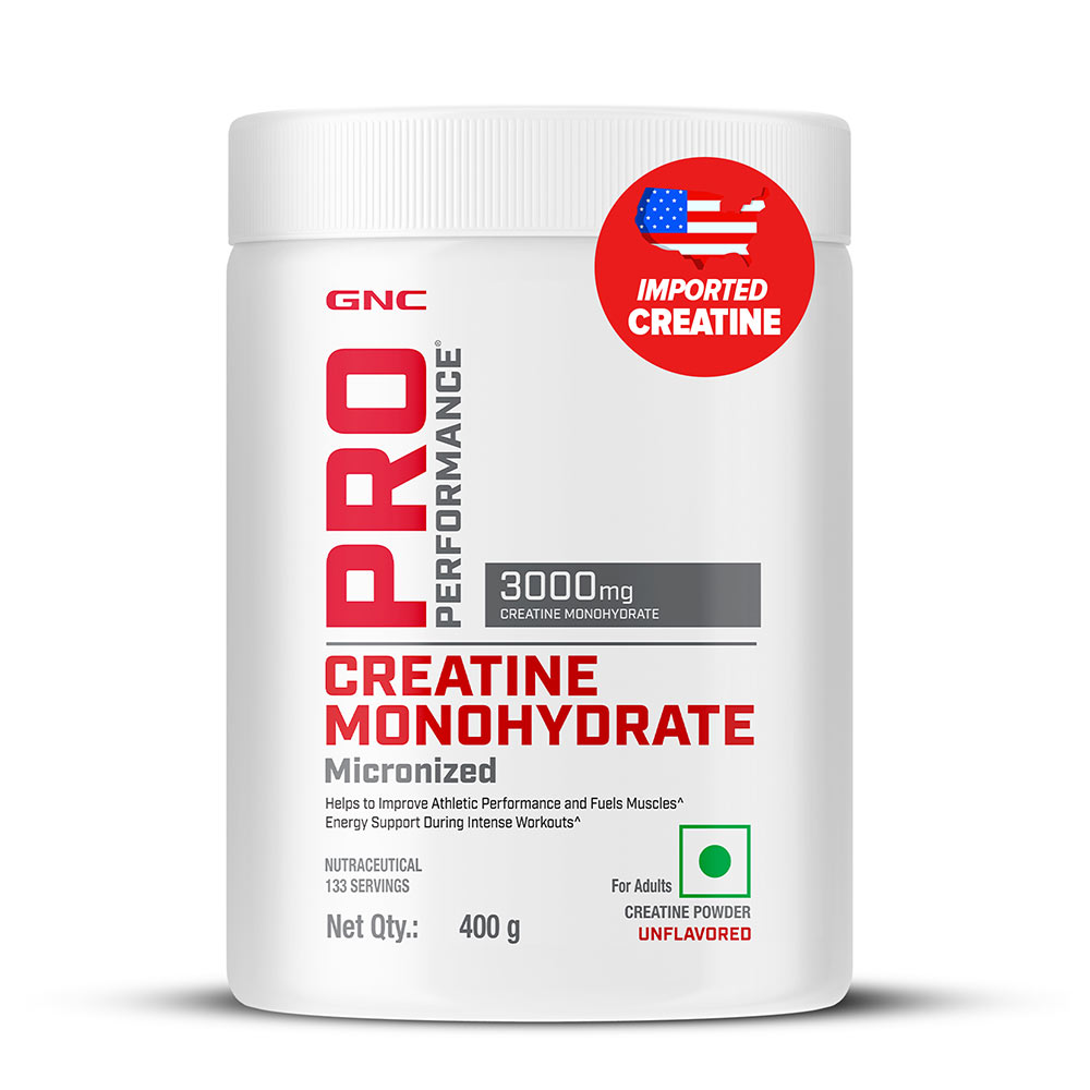 GNC Pro Performance Creatine Monohydrate,  Unflavoured  0.88 lb 