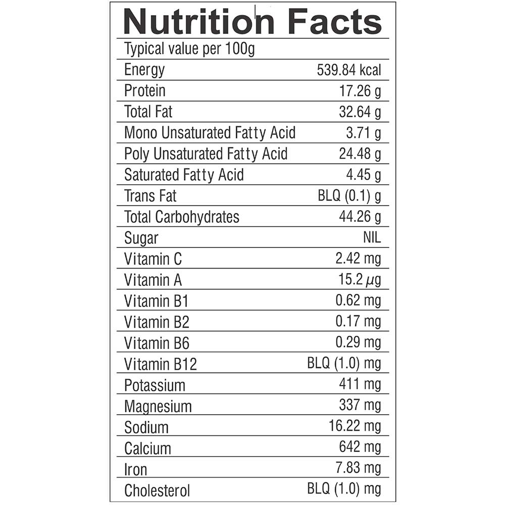 3 - Eatriite Chia Seeds,  200 g  Unflavoured 