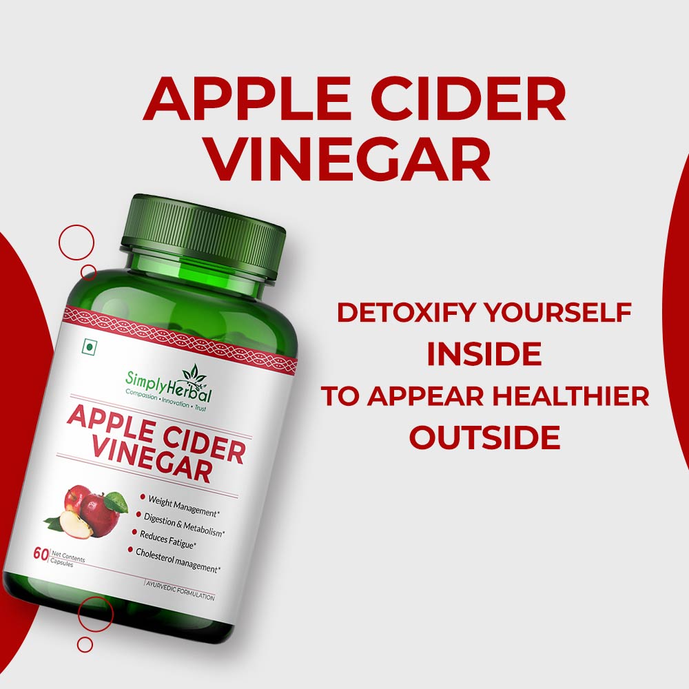 8 - Simply Herbal Apple Cider Vinegar,  90 capsules  Unflavoured 