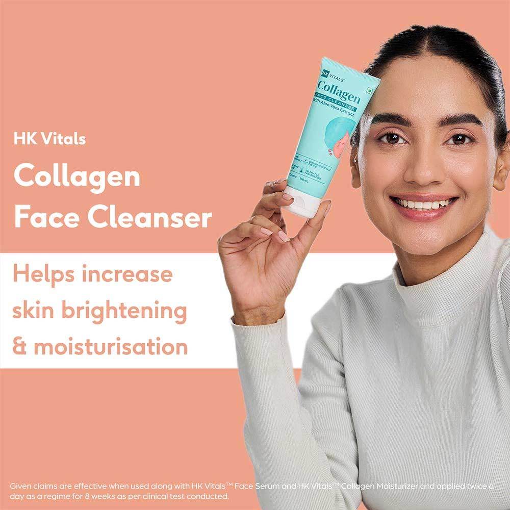 HK Vitals Skin Radiance Collagen & Cleanser Combo by HealthKart