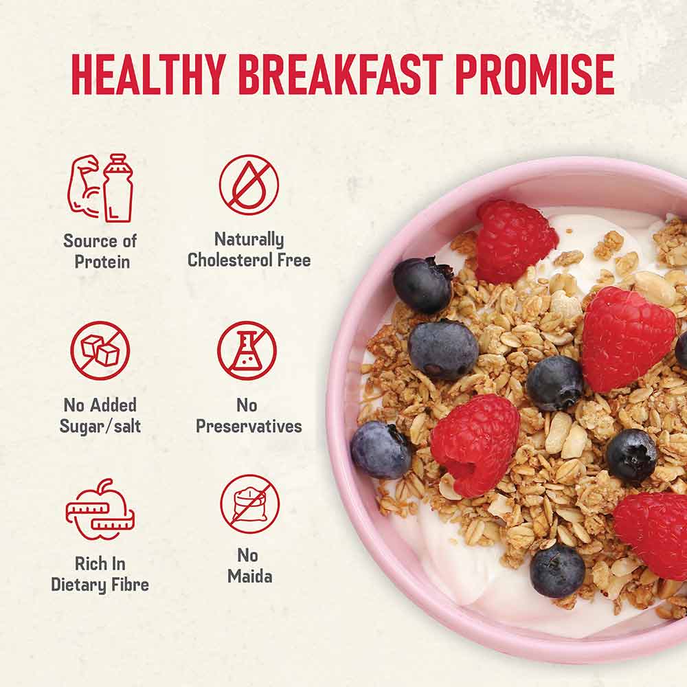 4 - Pintola Muesli,  350 g  Fruit & Nut with 28% Millet (Pouch) 