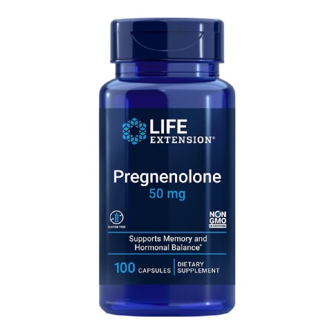 2 - Life Extension Pregnenolone,  100 capsules 