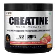 AS-IT-IS Nutrition ATOM Creatine Monohydrate- Strawberry Lemonade 0.55 lb