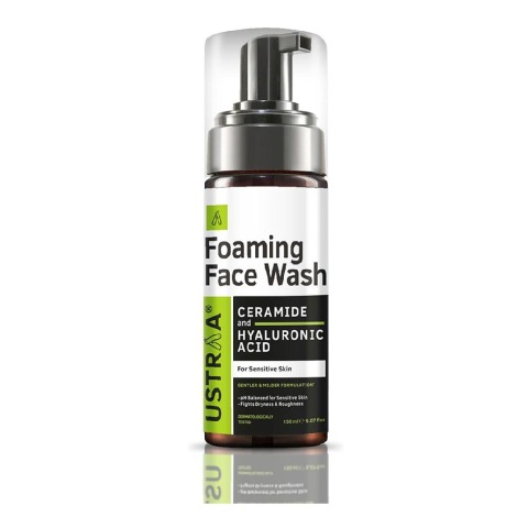 1 - Ustraa Foaming Face Wash,  150 ml  for Sensitive Skin 