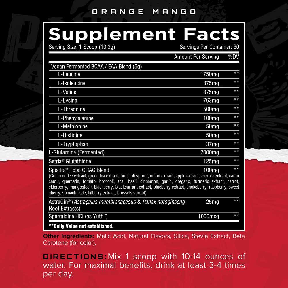 3 - Unmatched Longevity EAA,  Strawberry Colada  0.74 lb  30 Servings 