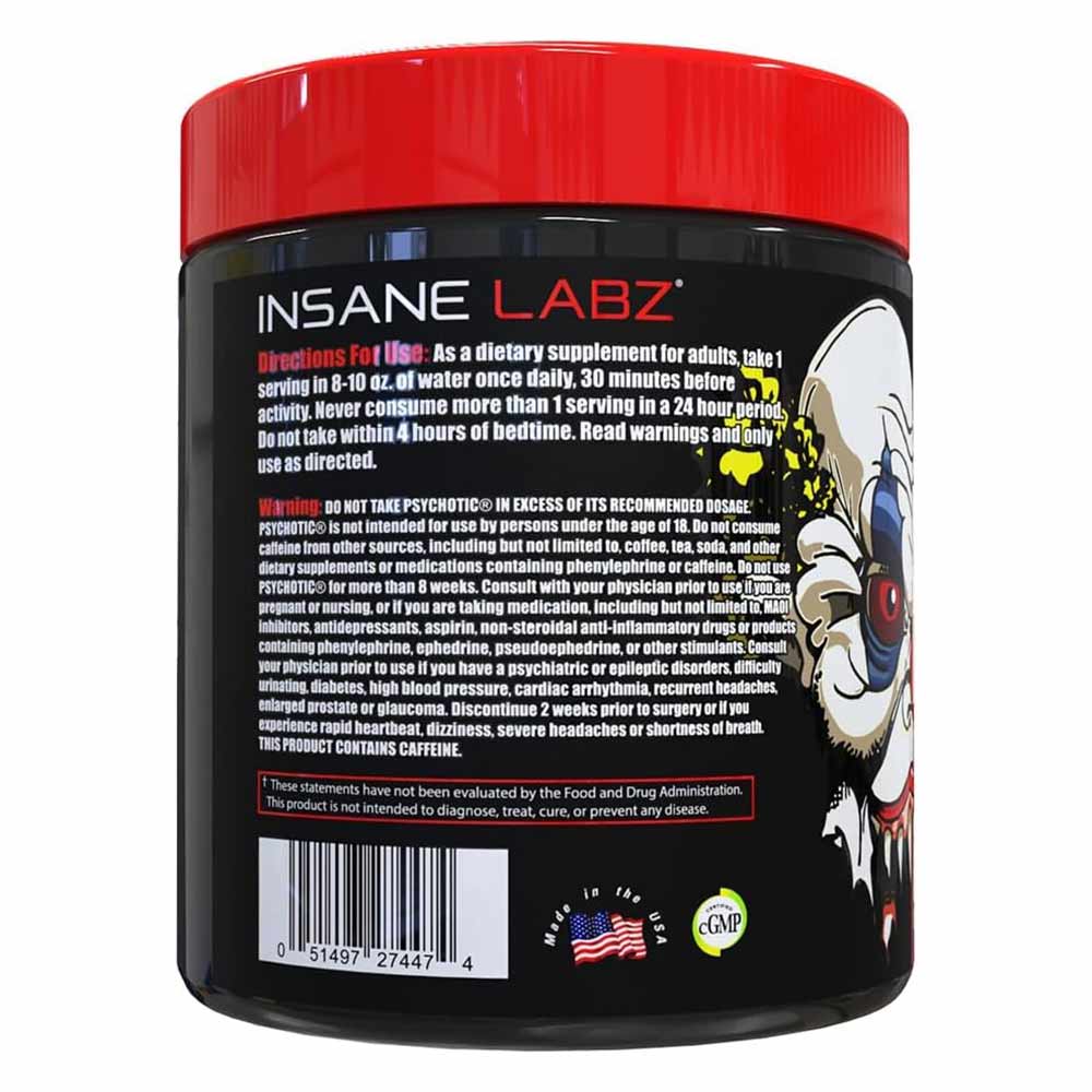 6 - Insane Labz Psychotic,  0.82 lb  Grape 