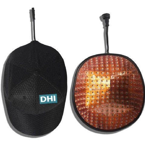 4 - DHI Laser Cap,  Black  Free Size with 272 Medical Grade Lasers 