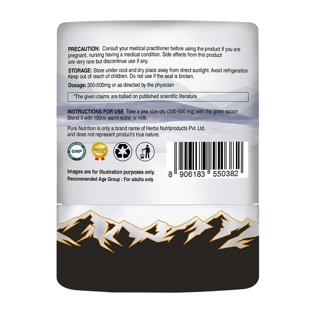3 - Pure Nutrition Himalayan Shilajit Gold Resin,  20 g 
