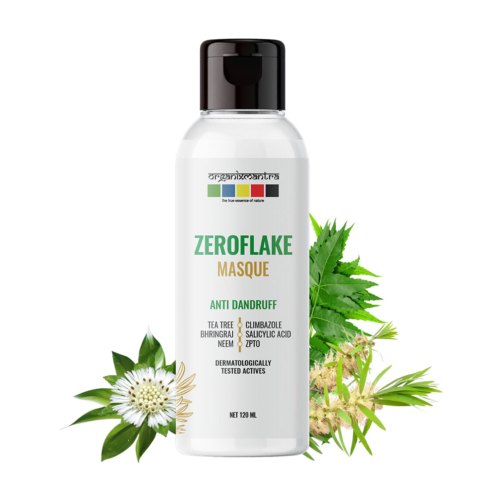 1 - Organix Mantra ZeroFlake Masque,  120 ml  Anti Dandruff 