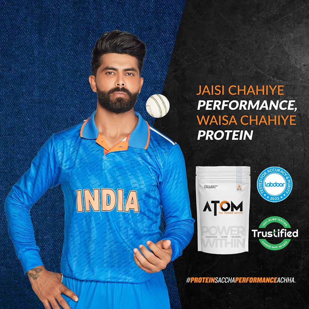3 - AS-IT-IS Nutrition ATOM Whey Protein with Enzymes,  2.2 lb  Royal Gulab Jamun 