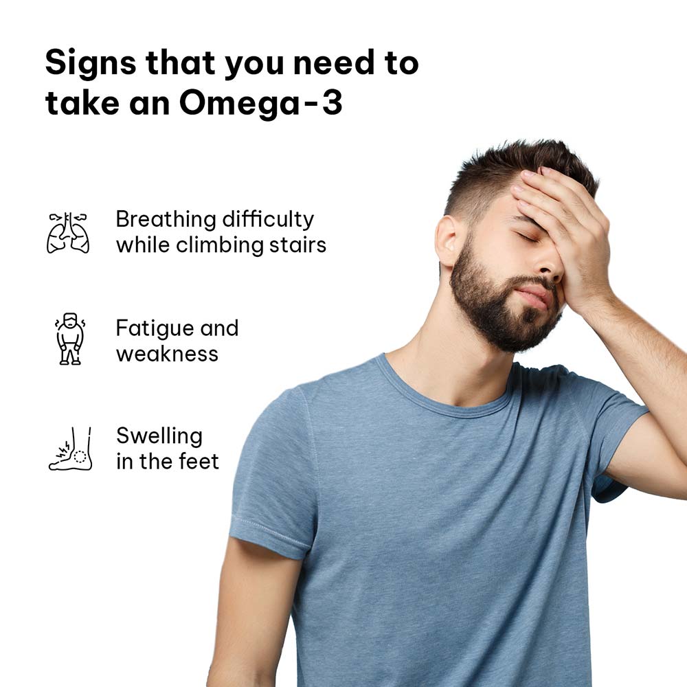 6 - HK Vitals Omega-3 by HealthKart,  90 softgels 